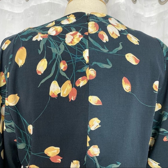 The Savile Row tulip print top jumpsuit 6 - Picture 8 of 9